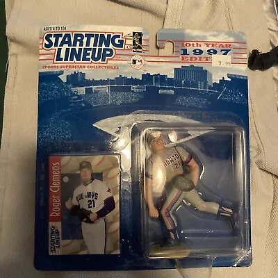 1997 MLB Kenner Starting Lineup Roger Clemens Toronto Blue Jays  Sealed NM-MT • $24.99