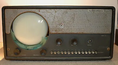 Vintage Antique 1948 Hallicrafters T-54 Vacuum Tube Television TV  Parts Restore • $119.99