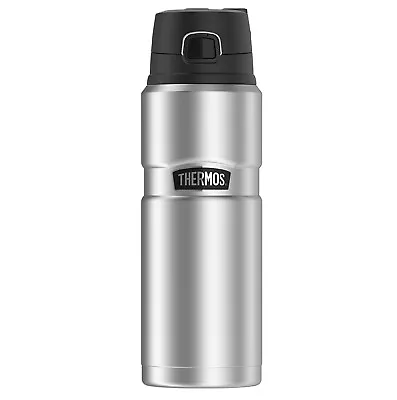 New THERMOS Stainless King S/Steel Vacuum Insulated Bottle 710ml Leak Proof • $40.99