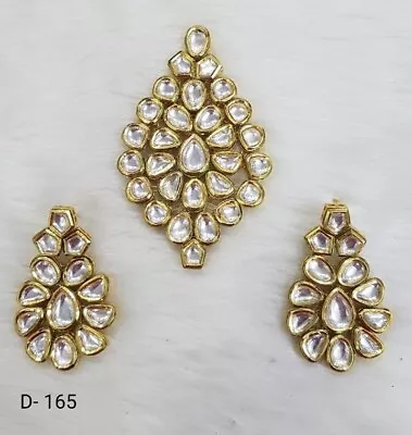 Bollywood Rare Bridal Pendant Royal Jewelry Set Arabic Women Wedding Ramdan Q • $62.30
