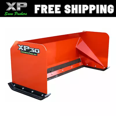 6' XP30 Snow Pusher Box Kubota Orange Skid Steer Bobcat FREE SHIPPING-RTR • $1800