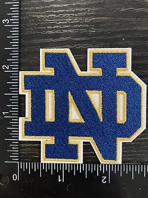 University Of Notre Dame Fighting Irish Football Embroidered Iron On Patch • $4.49