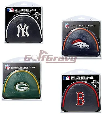 Team Golf NFL Football Or MLB Baseball Mallet Putter Cover *CHOOSE TEAM* • $17.99