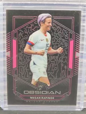 2019-20 Obsidian Megan Rapinoe Electric Etch Pink #4/11 United States • $20.50