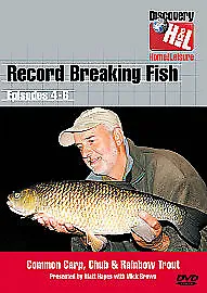 Matt Hayes - Record Breaking Fishing Episodes 4 To 7 (DVD & Artwork Only No Case • £1.75