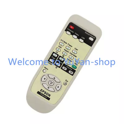 Remote Control For Epson PowerLite Home Cinema 705HD 450W 460 450Wi 455Wi 79 X10 • $13.99