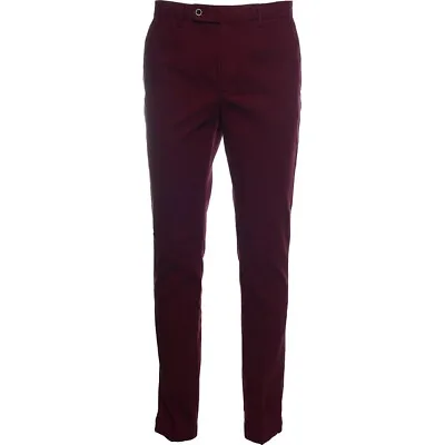 Hackett Kensington Slim Trouser 37L Oxblood • £46