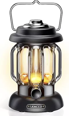 2024 Camping Lantern LED Lamp Metal Outdoor Rechargeable Vintage Camping Light • $23.99