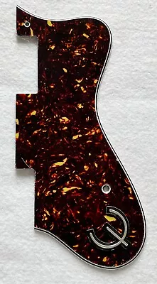 Fits Epiphone Dot Style Guitar Pickguard Scratch PlateBrown Tortoise & E Logo • $11.99