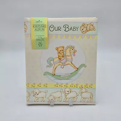 Vintage HALLMARK Our Baby Book 1982 Keepsake Album Photos Memories #560 • $24.99