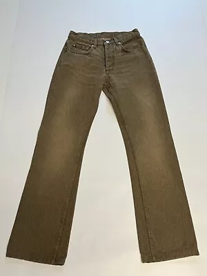 Vintage Helmut Lang Sanded Denim Buttonfly Jeans - 26 - NWOT • $95