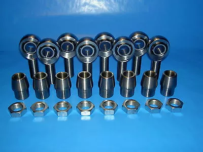 4-link Kit 1/2-20 X 1/2 Bore Chromoly Rod End Heim Joint (Bung 1-1/8  X.120) • $94.40