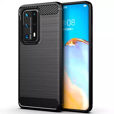 For HUAWEI P40 PRO Armour Shockproof Protective Gel Case Silicone Cover Case • £3.69