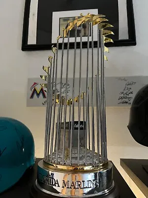 Danbury Mint Marlins World Series Trophy Replica  • $350