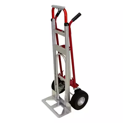  Milwaukee 1000 Lbs. Capacity 4-In-1 Hand Truck Aluminum Frame • $366.14