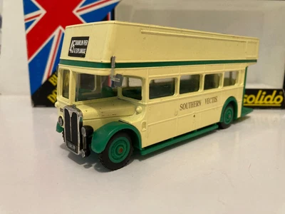£17.99 • Buy Solido AEC Regent RT Southern Vectis Open Top Cream 1/50 Scale Boxed Free Post