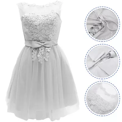  Women Lace Dresses Evening Wedding Shower For Guests Tux Formal Wear • £26.95