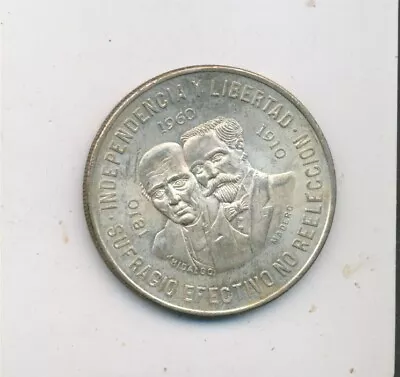 Mexico  Silver  Coin 1960 Diez Pesos .900 Fine Commemorative • $29.99