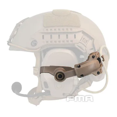 FMA Tactical Headset Rail Adapter For Tactical AMP Headset & Fast Wendy Helmet • £42.76