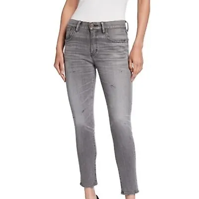 Vince Dylan Skinny Destructed Dark Gray Jeans Women’s Size 25 • $9.35