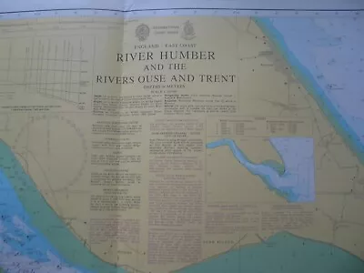 £0.95 • Buy Admiralty Chart 109.  River Humber, Rivers Ouse & Trent. 1990  Edition Date 2006