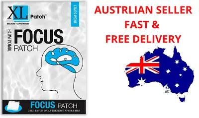 XLPatch Focus Patch Topical Patch - Improves Memory And Enhances Focus  • $30.88