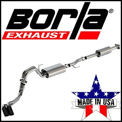 Borla Touring Cat-Back Exhaust System Kit Fits 2021-2024 Ford F-150 5.0L V8 • $1362.99