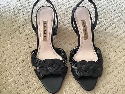 Zara Basic Woman Heel Sandals Size 6.5 • £67.48