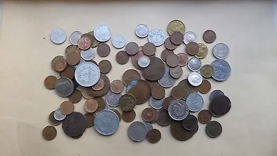 £20 • Buy Large Lot Of Old Coins, British And Foreign Mix, All As Shown.