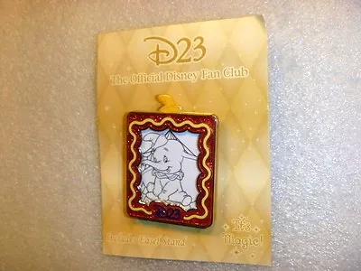  D23 Fan Club Exclusive Dumbo Photo Slider Pin AMAZING PIECE! • $24.01