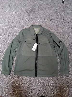 £225 • Buy Genuine CP Company C.P Green Taylon P Lens Overshirt/jacket Size 2XL BNWT