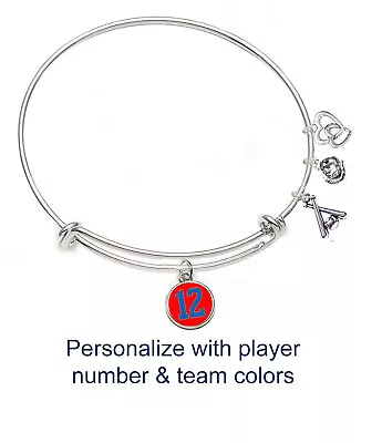$19.99 • Buy Softball Bangle Bracelet