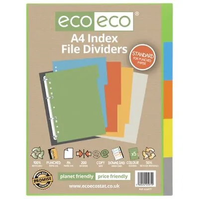 12x  A5 Display Book 20 Pages Pocket Black Flexicover Eco-Eco 100% Recycled • £24.90