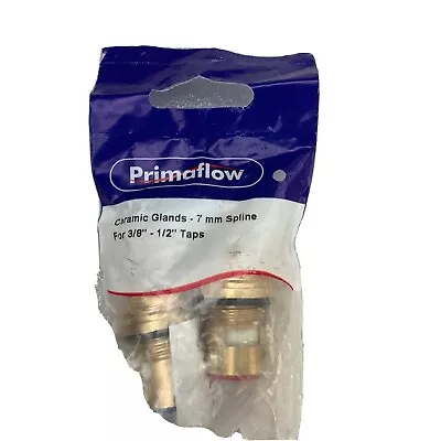 1 Pair Of Primaflow Ceramic Glands 7mm Spline For 3/8”-1/2” Taps  • £9.90