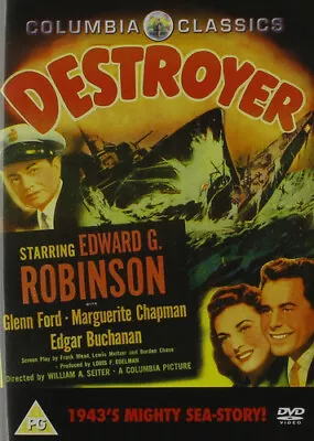 Destroyer DVD (2013) Edward G. Robinson Seiter (DIR) Cert PG Quality Guaranteed • £3.48