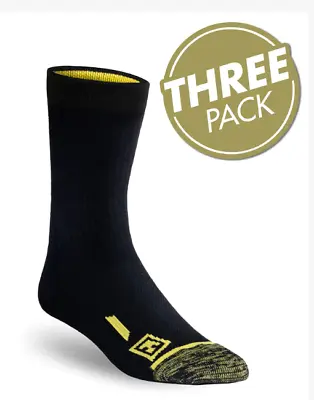First Tactical 6” Duty Sock 3-Pack-Military-Army-Breathable-Cushioned Sole • £17.30