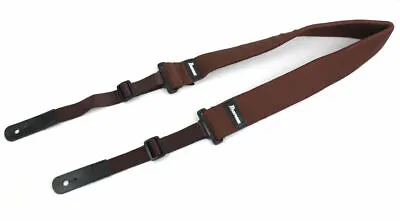 Ibanez Japan Guitar Bass Strap POWERPAD GSF50 Brown For Acoustic Electric • $19