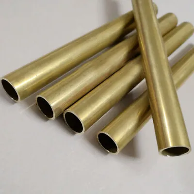 H62 High Purity Hollow Brass Tube Pipe Copper Capillary Length 500mm/ DIY Crafts • $4.58