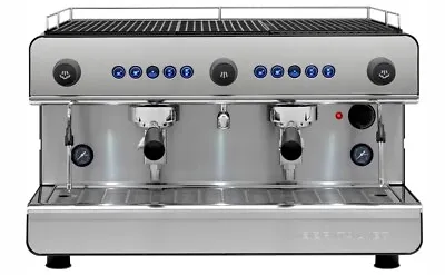 Iberital Ib7 2 Group New Espresso Coffee Machine Commercial Cafe Latte Bar Cart • $4550