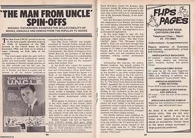 The Man From Uncle Spin-offs. Examining The Collectability Of Books Annual And • £11.49