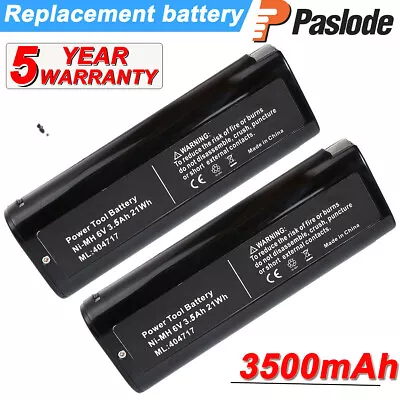 2x 6V 4800mAh Battery For Paslode Nailers 404717 IM350 IM250 IM200 IM65 900420 • $35.99