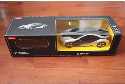 BMW OFFICIAL LICENSED PRODUCT RASTAR 1:24 SCALE BMW I8 R/C CAR *** FREE P&P. • £13.99