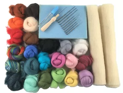 Needle Felting Starter Kit -everything You Need For 2D Needle Felting • £19.99