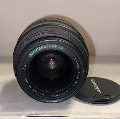 Quantaray-NF AF 1:4-5.6 F=35-80mm Camera Lens For Nikon  • $24.75