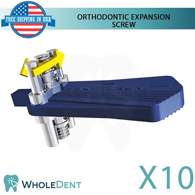 10x Orthodontic Dental Expansion Screw Mini/Medium/Maxi/Magnum Tool Dentaurum • $169.60