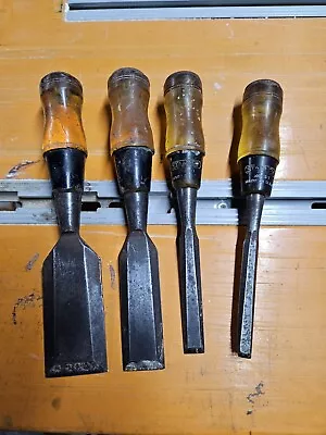 Vintage Stanley No.60 Chisel Set • $50