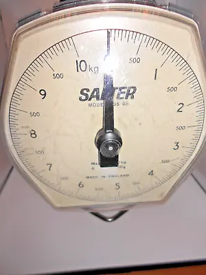 Salter Fishing Scales Model 23565    10 Kilos • £14.99