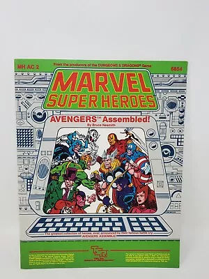 Marvel Super Heroes RPG #6863 MH AC 6 New York New York Adventure D&D TSR • $24.90