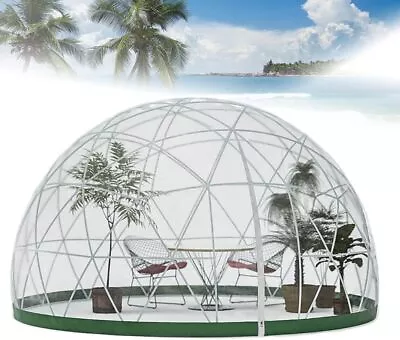 Garden Dome Bubble Tent 12ft Greenhouse Dome TPU Garden Igloo Geodesic Dome Kit • £649.99