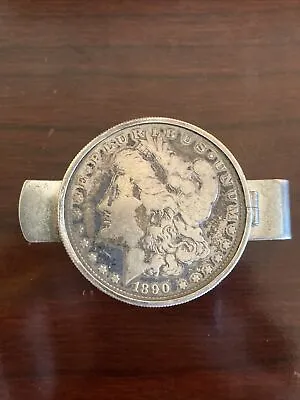 1890 O Morgan Dollar Silver Money Clip • $50